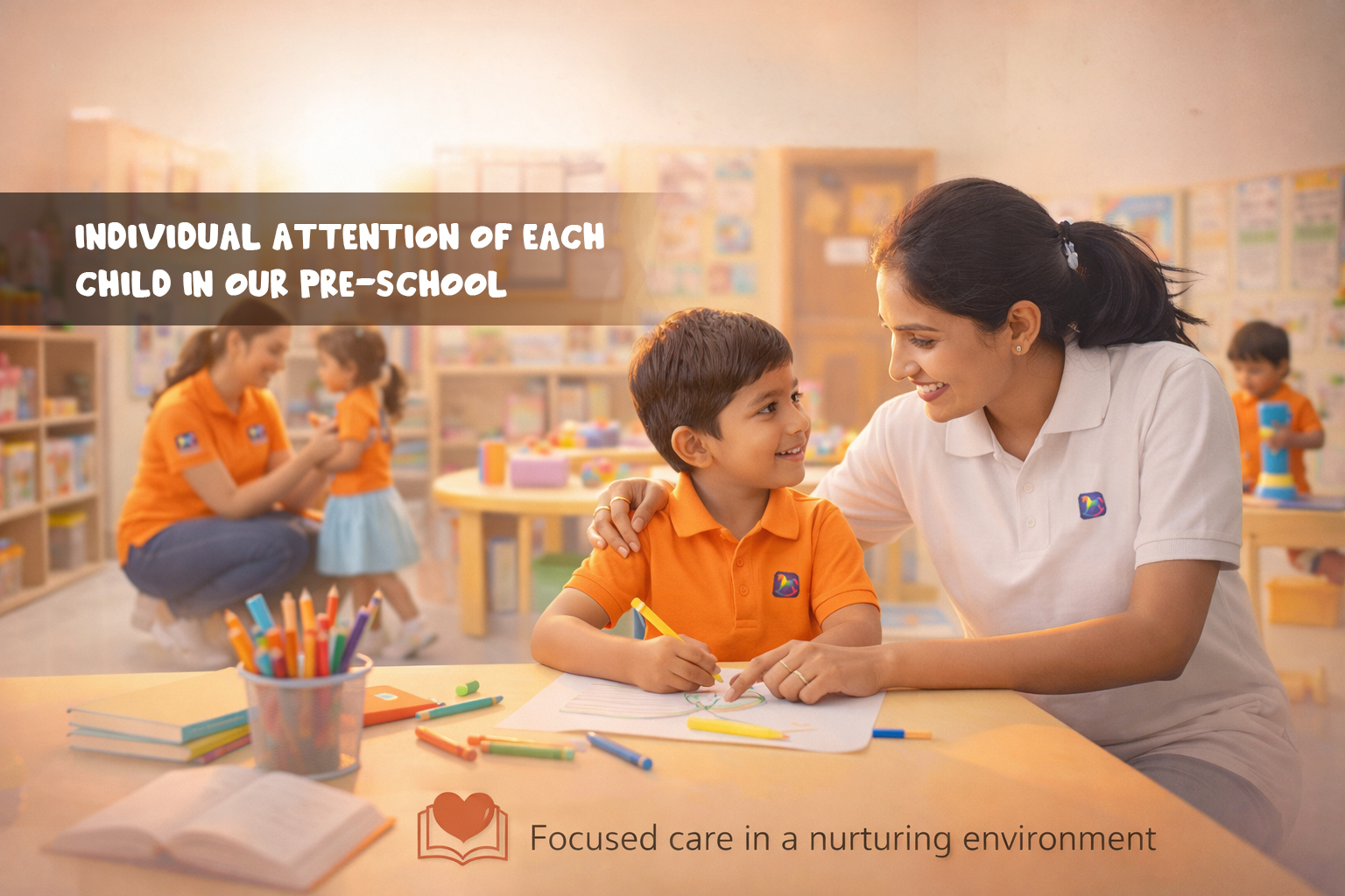 Individual attention-focused care for children